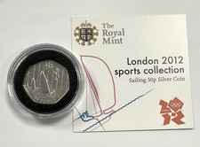 2012 Royal Mint 50p Silver
