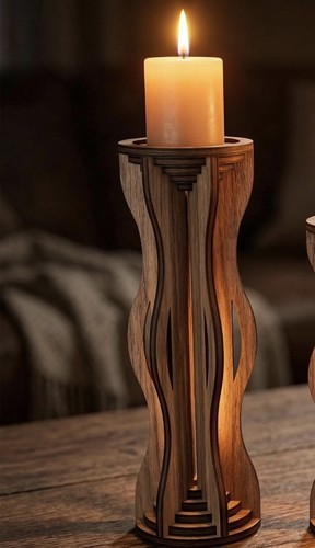 Tea light candle - candle, holder