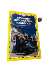 Book Adventure Motorcycling Handbook Motor Bike Vintage ra