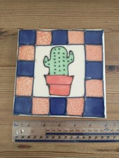 Elspeth Gardner Tile. Cactus