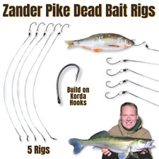 Zander Pike Dead Live Bait 5 x