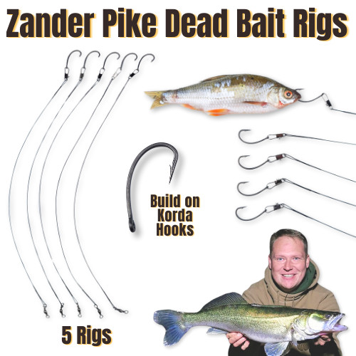 Zander pike dead live - bait, 5