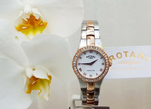 Rotary ladies watch rose gold - ladies,