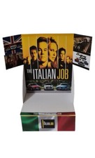 CORGI CC99138 THE NEW ITALIAN JOB REPODUCTION BOX AND DISPLAY PLINTH ..