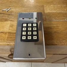 Keypad Access Control Panel Stainless Steel Front  ￼ Circuit Board As Pictures ￼