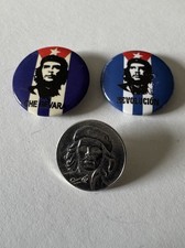 Vintage Che Guevara Pin Badges