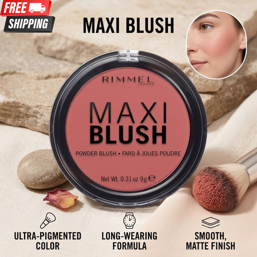 Rimmel london maxi blush wild - london,