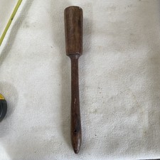 Antique Wooden Fishing Priest