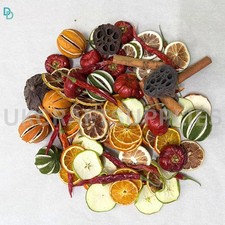 250g Autumn & Winter Xmas Wreath Making Set Xmas Dried Fruit Craft Decorations