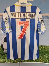 Sheffield Wednesday football Shirt 1993 1994 1995 WHITTINGHAM 7 MEDIUM SHEFF WED