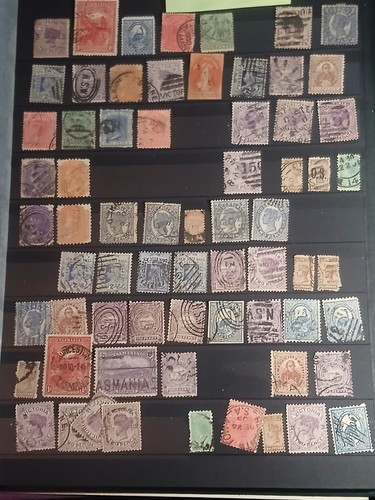 Australia states stamps - australia,