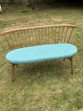 Ercol Loveseat beech and elm50’s/60’s