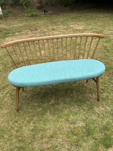 Ercol loveseat beech and - ercol,