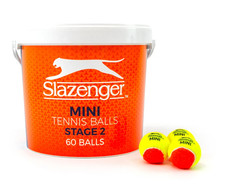 Bucket of 60 Slazenger Mini