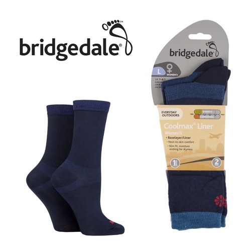 Bridgedale coolmax liners - bridgedale,