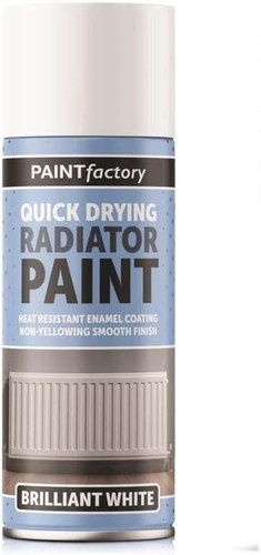 Radiator paint spray white - spray,