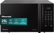 Hisense Microwave Oven 25 Litre 900W Freestanding Black H25MOBS7HUK