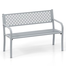 Steel Garden Bench Seat