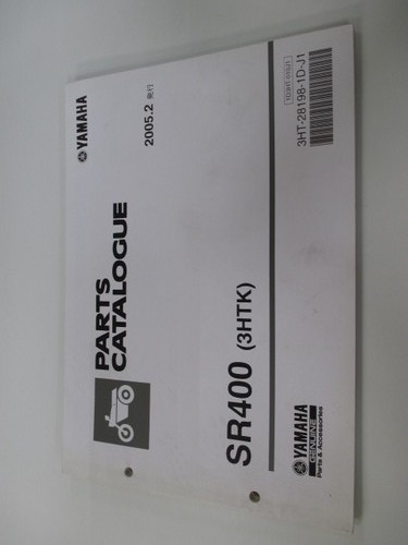 Sr400 parts list 1st edition - parts,