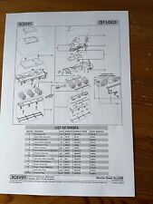 HORNBY service sheet for Q1