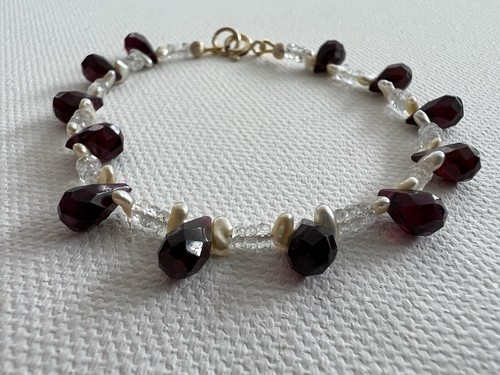 Cherry red garnet white - cherry, garnet,