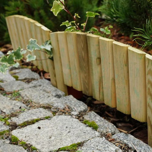 Border picket fence edging - picket,