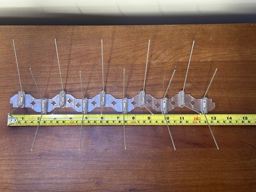 Steel bird spikes - , fences