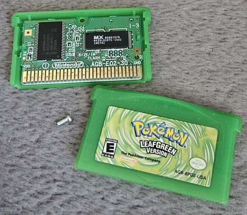Pokemon leaf green version - leaf,