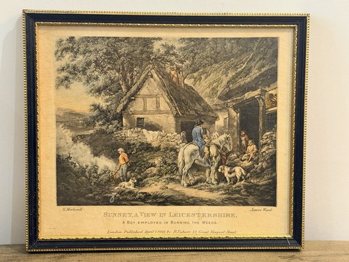 Rare antique george morland - antique,
