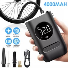 Electric Air Pump Tyre Inflator Portable Air Compressor For Bike Motorcycle Car
