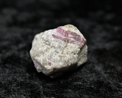 Raw ruby matrix mineral - raw,