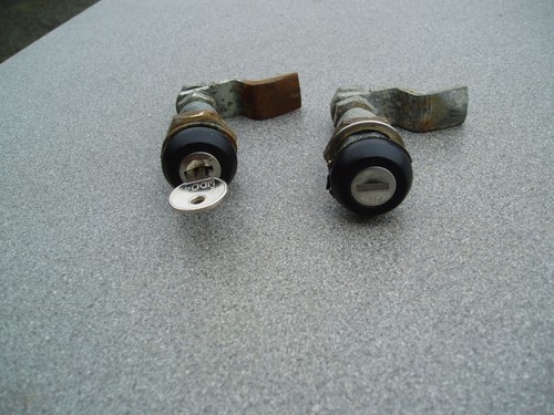 Caravan gas locker door - door, locks