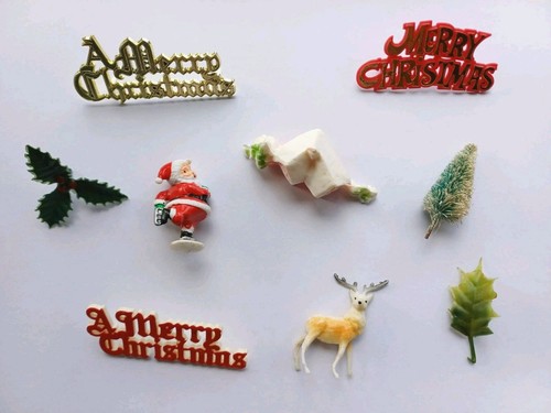 Vintage christmas cake - vintage,