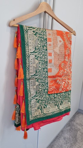 New beautiful saree - beautiful, elephant