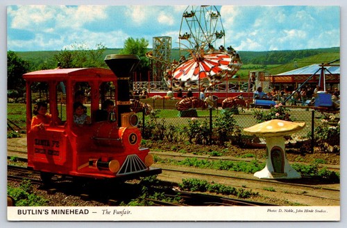 Antique postcard minehead - antique,