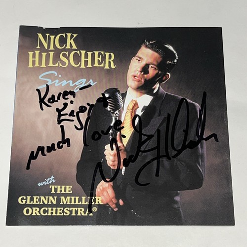 Signed nick hilscher sings - signed,