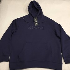 Nicce Hooded Sweatshirt Navy
