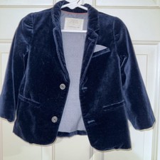 ZARA Baby Boy Velvet Blazer