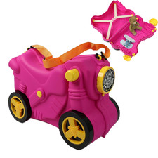 Suitcase Baby Walker Ride on Car Toys Kids Hand Luggage Push Along Trolley Gifts