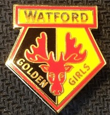 Watford FC Golden Girls enamel