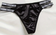 Beautiful silky thongs satin