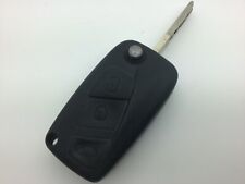 Fiat Punto Panda Ducato Bravo Qubo 3 Button Remote Key Fob Flip Locking Genuine
