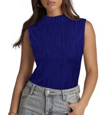 Women's Tank Top Mock Neck