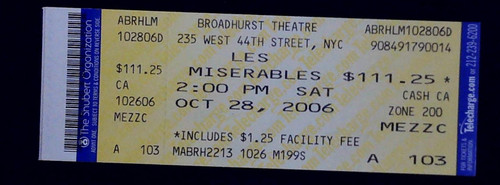 Les miserables play - miserables, show