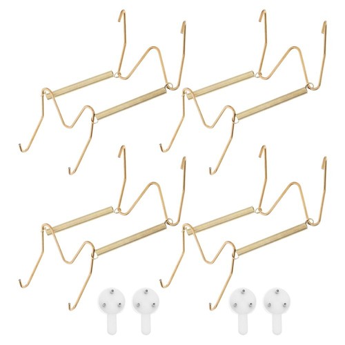 Piece wall mounted plate - 4-piece, wall-mounted
