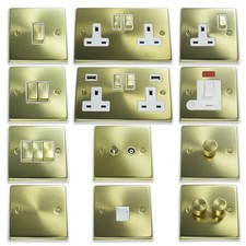 Satin Brushed Brass Light