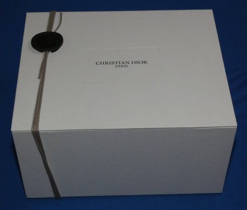 Empty dior gift box with - gift, seal
