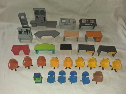 Playmobil office furniture - playmobil,