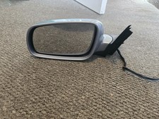 Vw Passat B5 1998 Passanger Side Wing Mirror Non Electric Blue