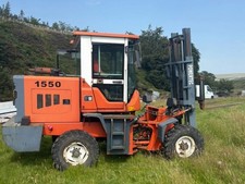Articulated All-terrain 4x4 FORKLIFT TRUCK bucket 2019 DIESEL Co Durham no vat 